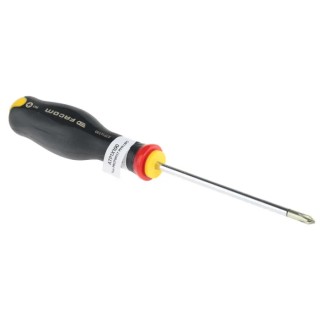 Facom Professional Standard Phillips Screwdriver PH1 Tip 100 mm Blade Bi-Material Handle ATP1X100