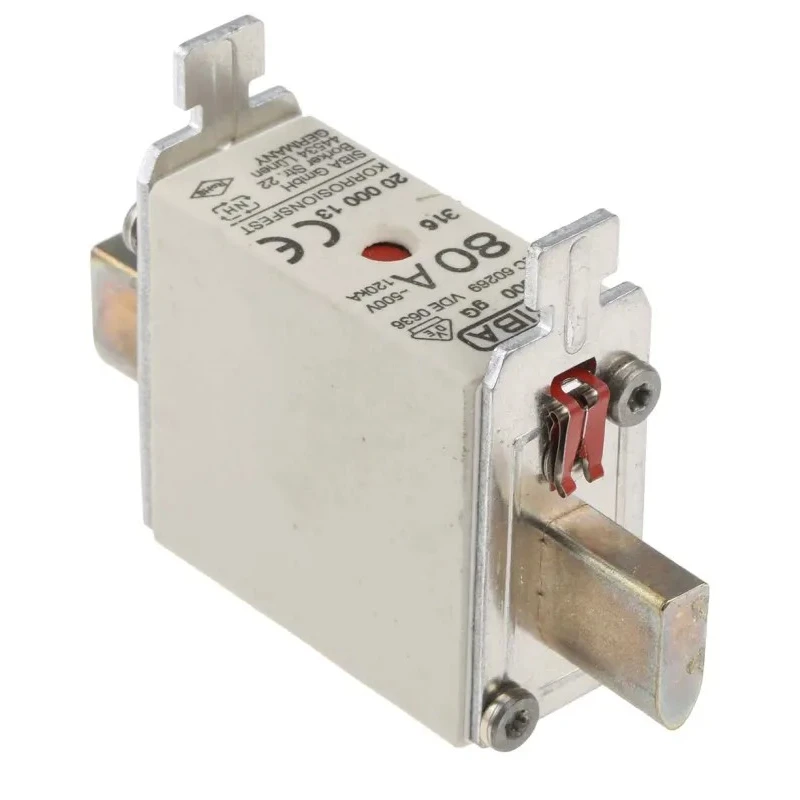 SIBA 80A NH Fuse NH000 500V ac NH000