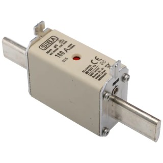 SIBA Centred Tag Fuse NH1 500V ac 160A 20-003-13/160A
