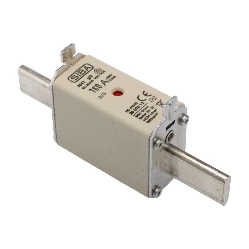 SIBA Centred Tag Fuse NH1 500V ac 160A 20-003-13/160A