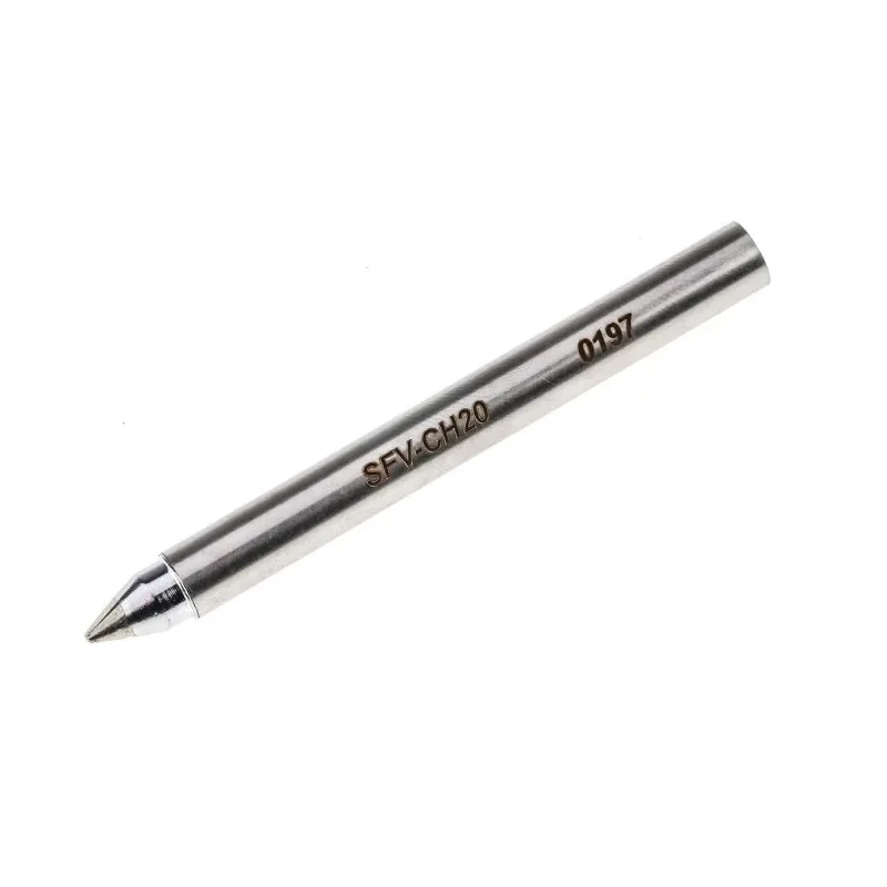 Metcal Soldering Iron Tip 2 mm Chisel 11 mm Length High Thermal Efficiency SFV-CH20