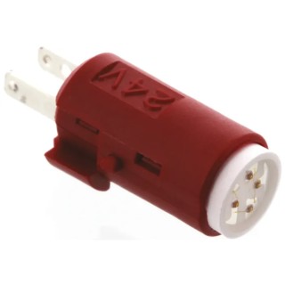 Omron Red Indicator Lamp 24V DC, 16 mm Diameter A16-24DR