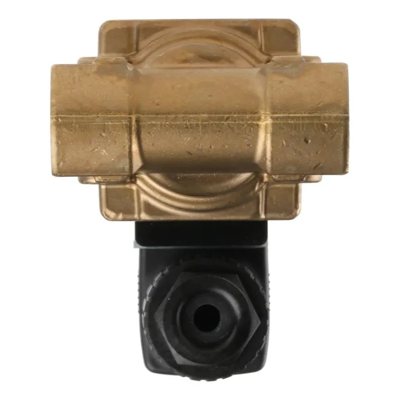 Burkert Solenoid Valve 2 Port NC Brass Body 24V DC 1/4 in G Threaded 4mm Orifice 058796