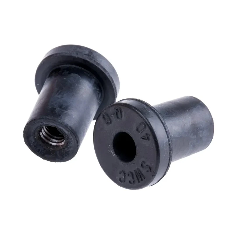 Fabreeka Anti-Vibration Mount Neoprene Material 6.30mm Bore Diameter 18mm Outside Diameter FLEX LOC Q6