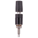 NEUTRAL 15A Binding Post with Brass Contacts Nickel Plated 2mm Hole Diameter 18mm Height 23.0290-21