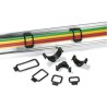 HellermannTyton Black Nylon Cradle Cable Clip Screw Fixing 35mm Length 15.5mm Width 18mm Depth 201-10020 C2-PA6HIR-BK