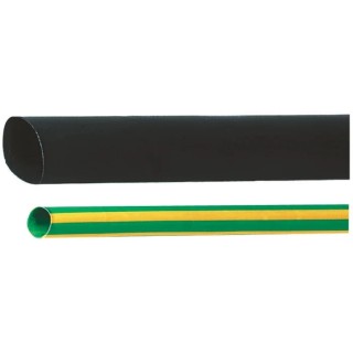 HellermannTyton Heat Shrink Tubing Yellow Green 24 mm Sleeve Diameter 1m Length 3:1 Ratio 319-02407 TREDUX-24/8-PO-X-GNYE