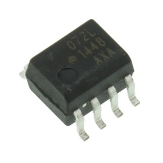 Broadcom High Speed CMOS Logic Gate DC Input Transistor Output Optocoupler Surface Mount 8-Pin SOIC ACPL-072L-000E
