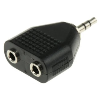 RS PRO Audio Male 3.5 mm Stereo Straight AV Adapter 37.8mm Length 392-570