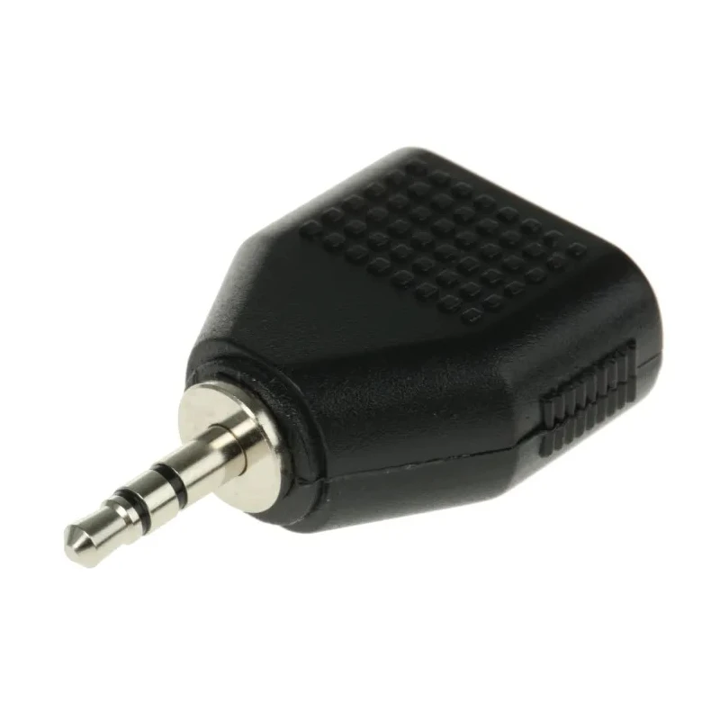 RS PRO Audio Male 3.5 mm Stereo Straight AV Adapter 37.8mm Length 392-570