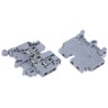 Entrelec SNA Series DIN Rail Terminal Block Grey, 4mm² Cable CSA, 1-Level, Screw Termination, 32A, 800V AC 1SNA115468R2000