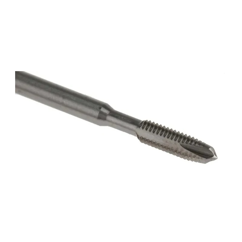 RS PRO Precision HSS Metric Spiral Point Machine Threading Tap, M4 Thread Size, 0.7mm Pitch, 53mm Length, Blue 455-895