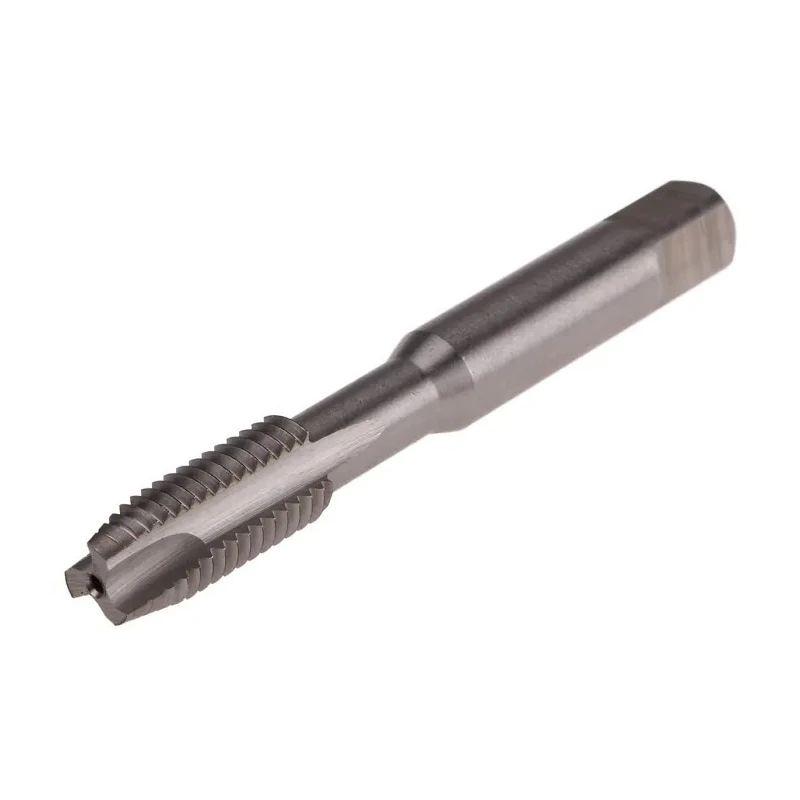 RS PRO High-Speed Steel Spiral Point Machine Threading Tap, M10 Thread Size, Metric Standard, 80mm Length, Blue 455-918