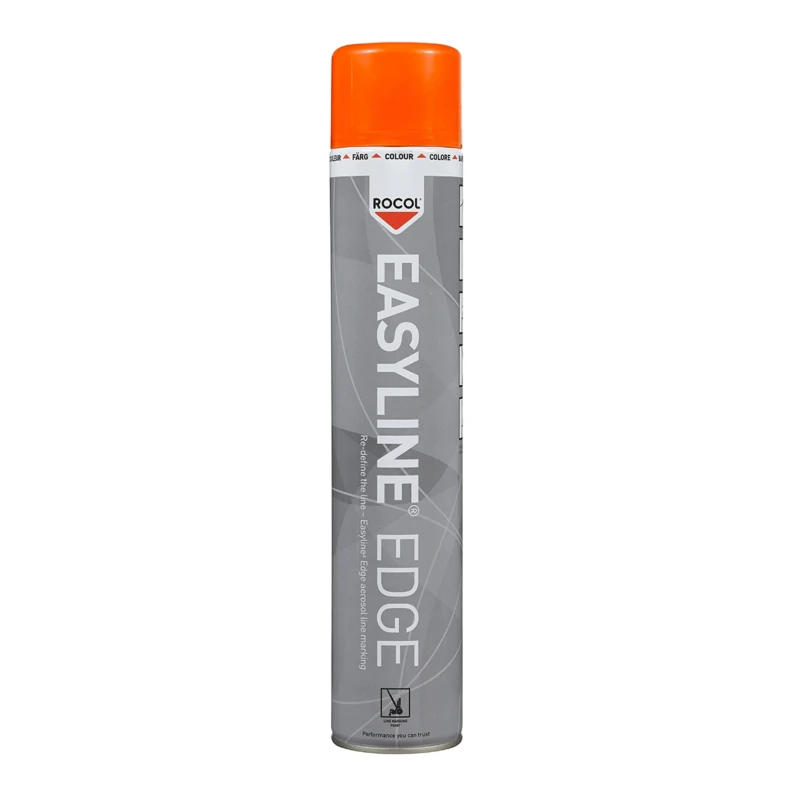Rocol 750 ml RAL 2009 Orange Satin Line Marker Spray 47005