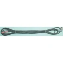 Reckmann Liste R17 Series Connecting Cable for PT100 Sensor, Silicone Insulated, DIN 43 710/714/722, DIN EN R17-W-4-M12-3000