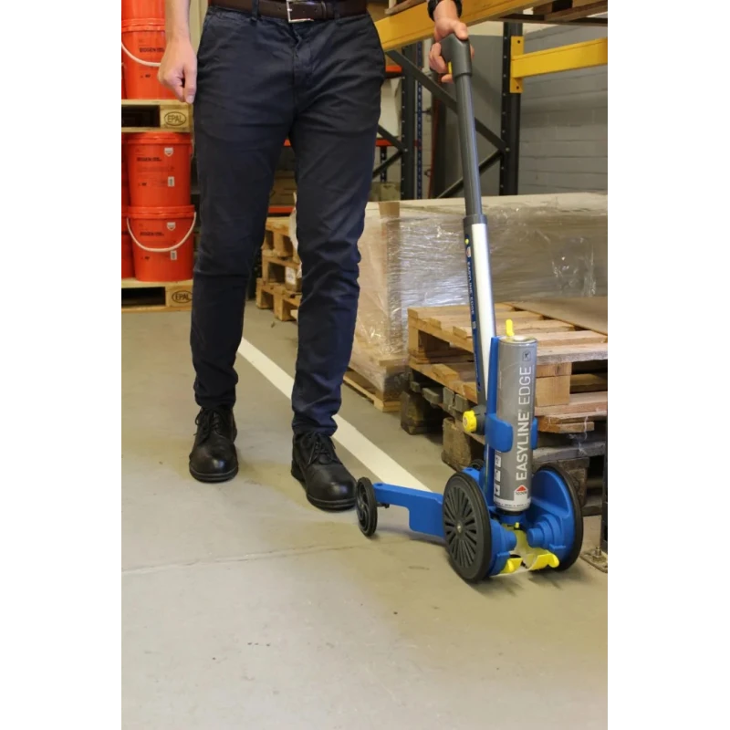 Rocol Easyline Edge® spray marking paint Line Marking Trolley 47012, Battery Powered, Blue Colour, Kit, China