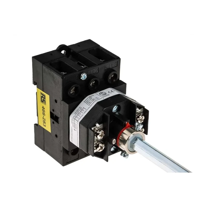 RS PRO 3-Pole DIN Rail Isolator Switch, IP65 Protection, 125A Current Rating, 55 kW Power IP65