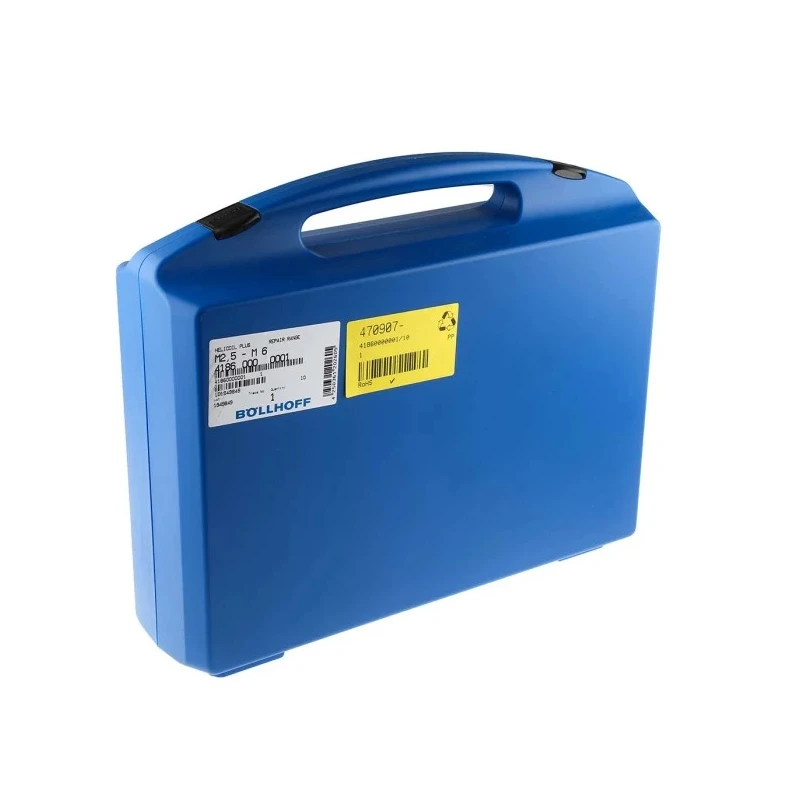 Böllhoff 320 Piece Thread Repair Kit HELICOIL® plus M2.5 - M6 DIN 65536 LN 9039 EN 2944 DIN 8140 LN 9490 41860000001