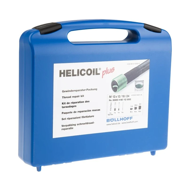 Böllhoff 34 piece Thread Repair Kit Metric ISO Thread Repair Kit HELICOIL 41851120000