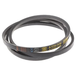 RS PRO Drive Belt, Classical V Belt Section A, Outside Length 1726 mm, Inside Length 1676 mm, Width 13 mm, Height 8 471-853