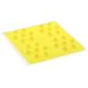 Taica 100mm Silicone Anti-Vibration Damping Pad SN-2, Load 2 kg, Thickness 7 mm, Temperature Range -40 °C to 200 °C SN-2