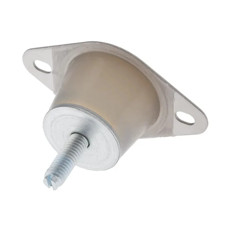 Taica Cylindrical M6 Anti-Vibration Mount Male Buffer Foot 50kg Compression 6mm Bore 30mm OD 40mm Height SF-10