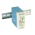 MEAN WELL MDR Switched Mode DIN Rail Power Supply 1 Phase AC Input 85-264V, 56V DC 1.25A Output 60W MDR-60-48
