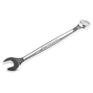 Facom Combination Spanner 11 mm, 155mm Overall Satin Chrome Finish 12-Point 15° Offset Head 440.11