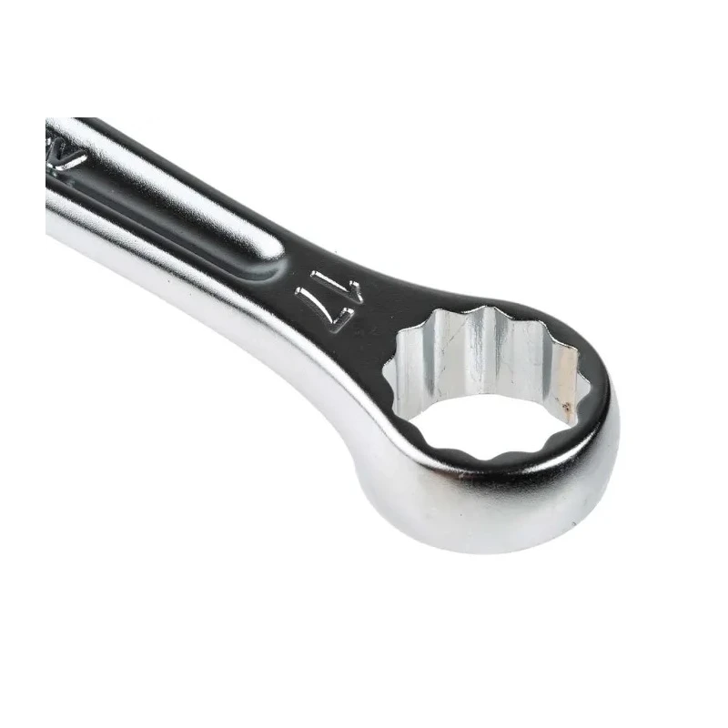 Facom Combination Spanner 17 mm, 202mm Overall, Satin Chrome Finish 440.17