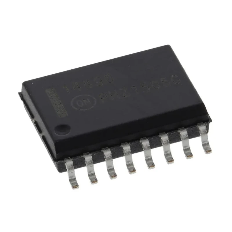onsemi Bounce Eliminator Circuit 18V to 3V, 16-Pin SOIC MC14490DWG