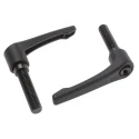RS PRO Clamping Lever, M12 Thread Size x 50 mm Thread Insert Length, Fibreglass Reinforced Nylon Handle, Steel 478-371