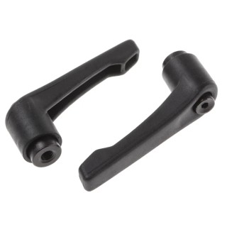 RS PRO Steel Clamping Lever M6 x 10 mm Fibreglass Reinforced Nylon Handle Black 478-517
