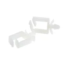 RS PRO Natural Polyamide 66 Push-in Saddle Cable Clip 5.5 mm Length 15.9 mm Width 14.2 mm 479-560