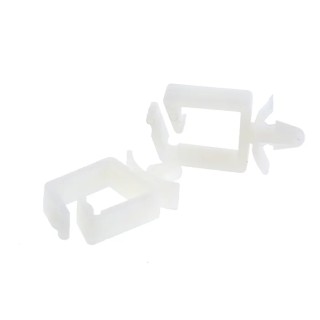 RS PRO Natural Polyamide 66 Push-in Saddle Cable Clip 5.5 mm Length 15.9 mm Width 14.2 mm 479-560