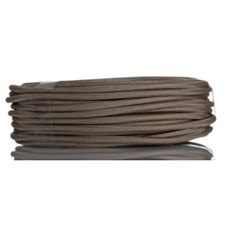 HellermannTyton Braided Fibreglass Natural Cable Sleeve 25m Length 4mm Diameter GSS4.0