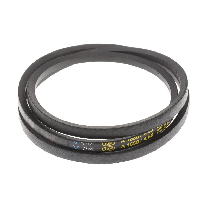 RS PRO Drive Belt Classical A Section Polyester Cord Polyethylene Terephthalate Rubber 1700mm Length 1650mm Inside 471-859