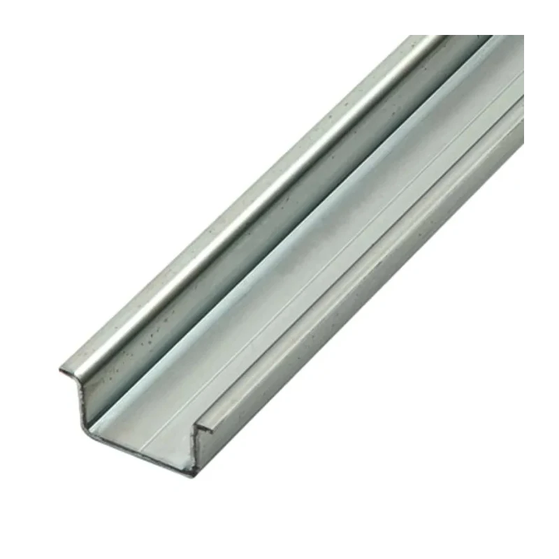 RS PRO Steel Unperforated DIN Rail, 1 m x 35mm x 15 mm 467-412