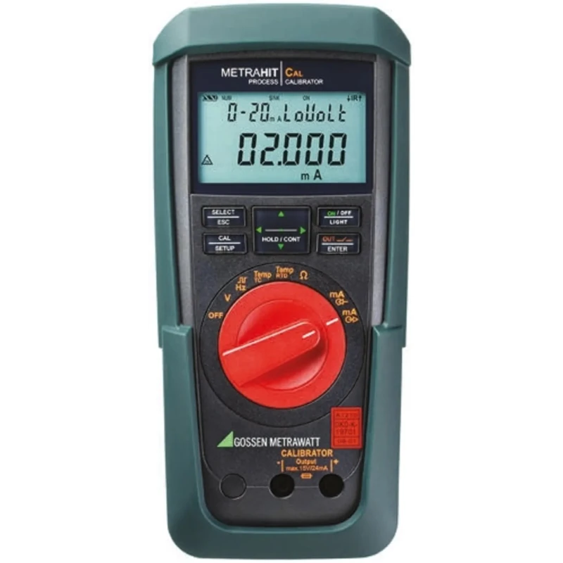 Gossen Metrawatt METRAHit CAL Multi-Function Calibrator 300 mA 600V USB Portable Handheld Calibrator M244A