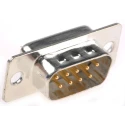 RS PRO 9 Way Straight 2.74 mm Pitch Panel Mount D-Sub Connector Male 473-880