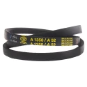 RS PRO Drive Belt, Belt Section A, Outside Length 1370 mm, Inside Length 1320 mm, Belt Width 13 mm, Belt Height 8 472-076