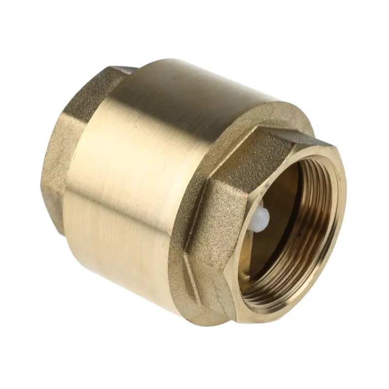 RS PRO Brass Threaded BSP Single Check Valve 1 to 1/2 in, 12 bar 486-237
