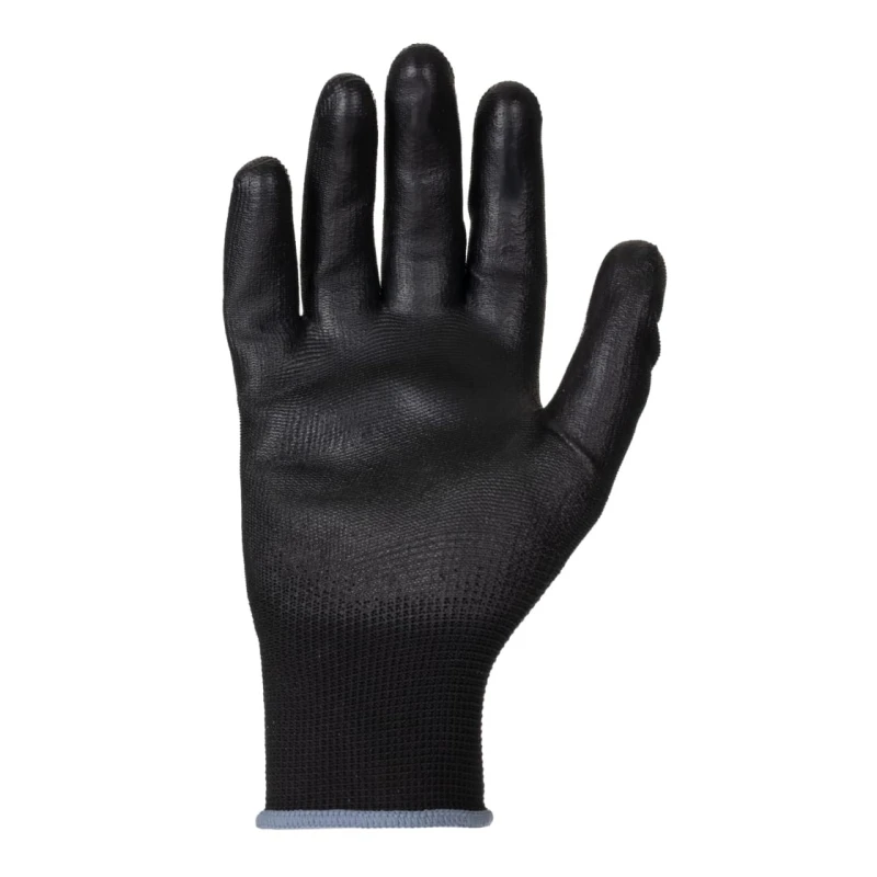 Mapa ULTRANE 548 Black Textile Work Gloves Size 9 with Polyurethane Coating 48 Gloves per Pack 548