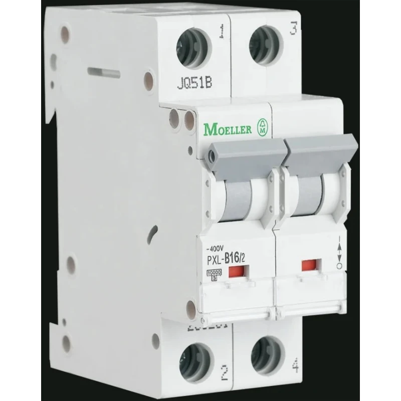 Eaton xPole Miniature Circuit Breaker 2-Pole 40A Type B 400V AC 48V DC 10 kA Breaking Capacity 236238 PXL-B40/2