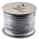 RS PRO 3 Core Power Cable Black 0.75mm² PVC Insulated 70°C 500V 100m 491-835