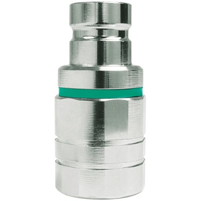 CEJN Brass Pipe Fitting Threaded Nipple Female 3/8 in G to Female 3/8 in 104676200