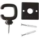 RS PRO Black and Red Barrier Stanchion Hook Polypropylene 5mm Diameter 503-697