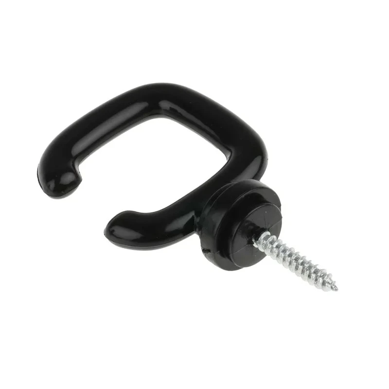 RS PRO Black and Red Barrier Stanchion Hook Polypropylene 5mm Diameter 503-697