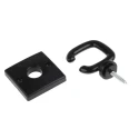 RS PRO Black and Red Barrier Stanchion Hook Polypropylene 5mm Diameter 503-697