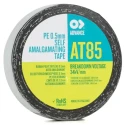 Advance Tapes Black Self-Amalgamating Tape 19mm Width x 10m Length, 0.5mm Thickness, 130°C Max Operating Temperature AT7