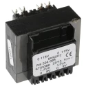 RS PRO PCB Transformer 24 V ac 2 Output Through Hole Mount 12VA Power 50-60Hz Frequency Model 504-385